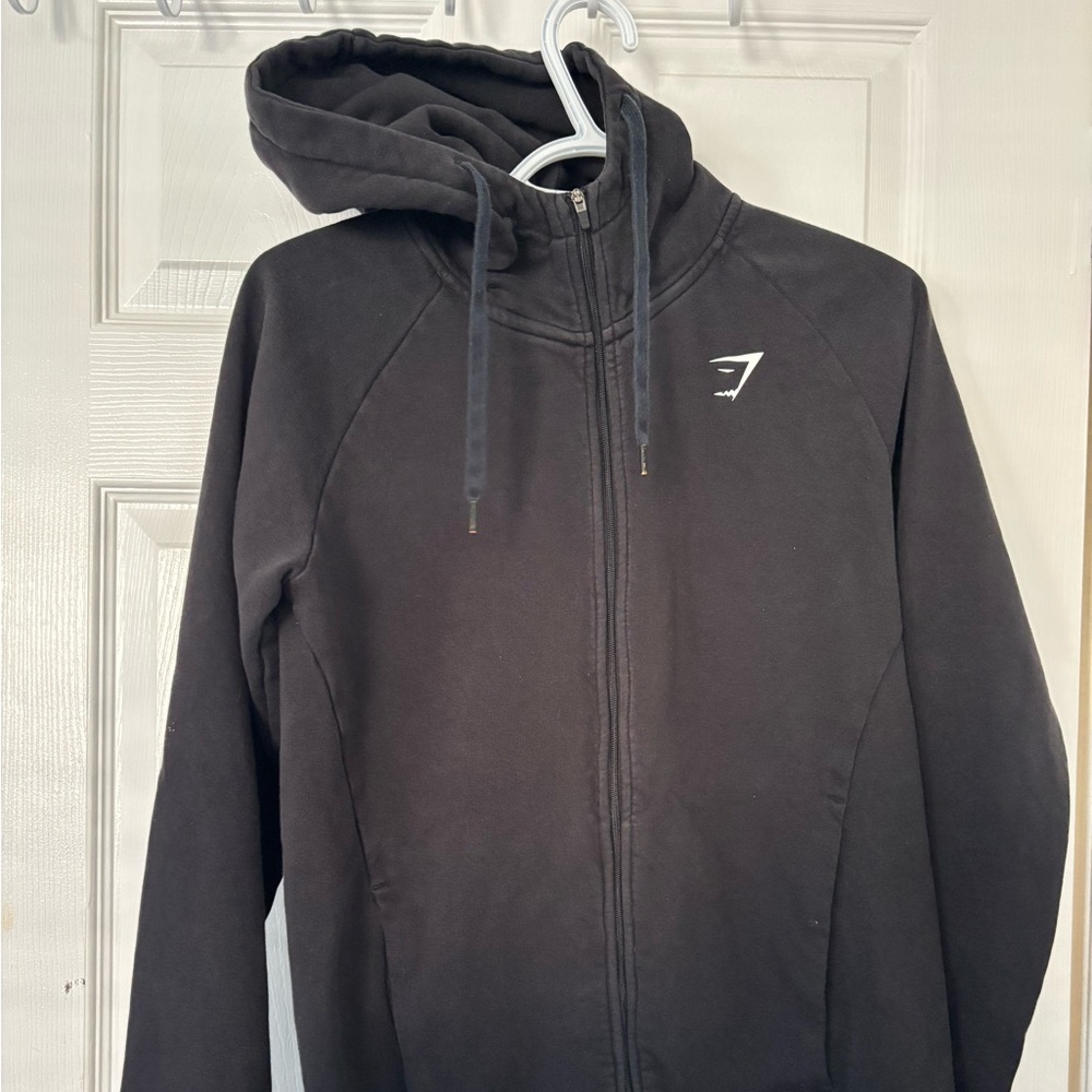 Gymshark Black Zip up Jacket